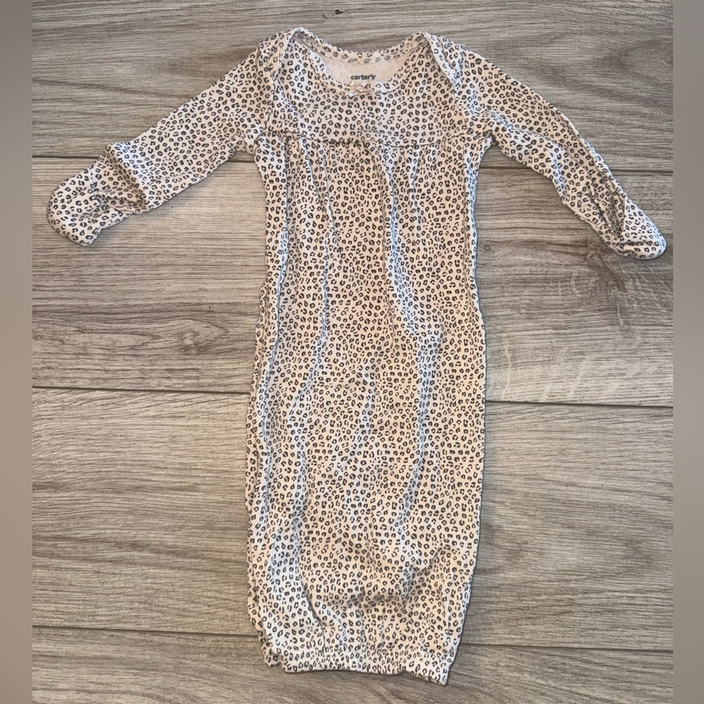 Carter's Baby Gown with Animal Print